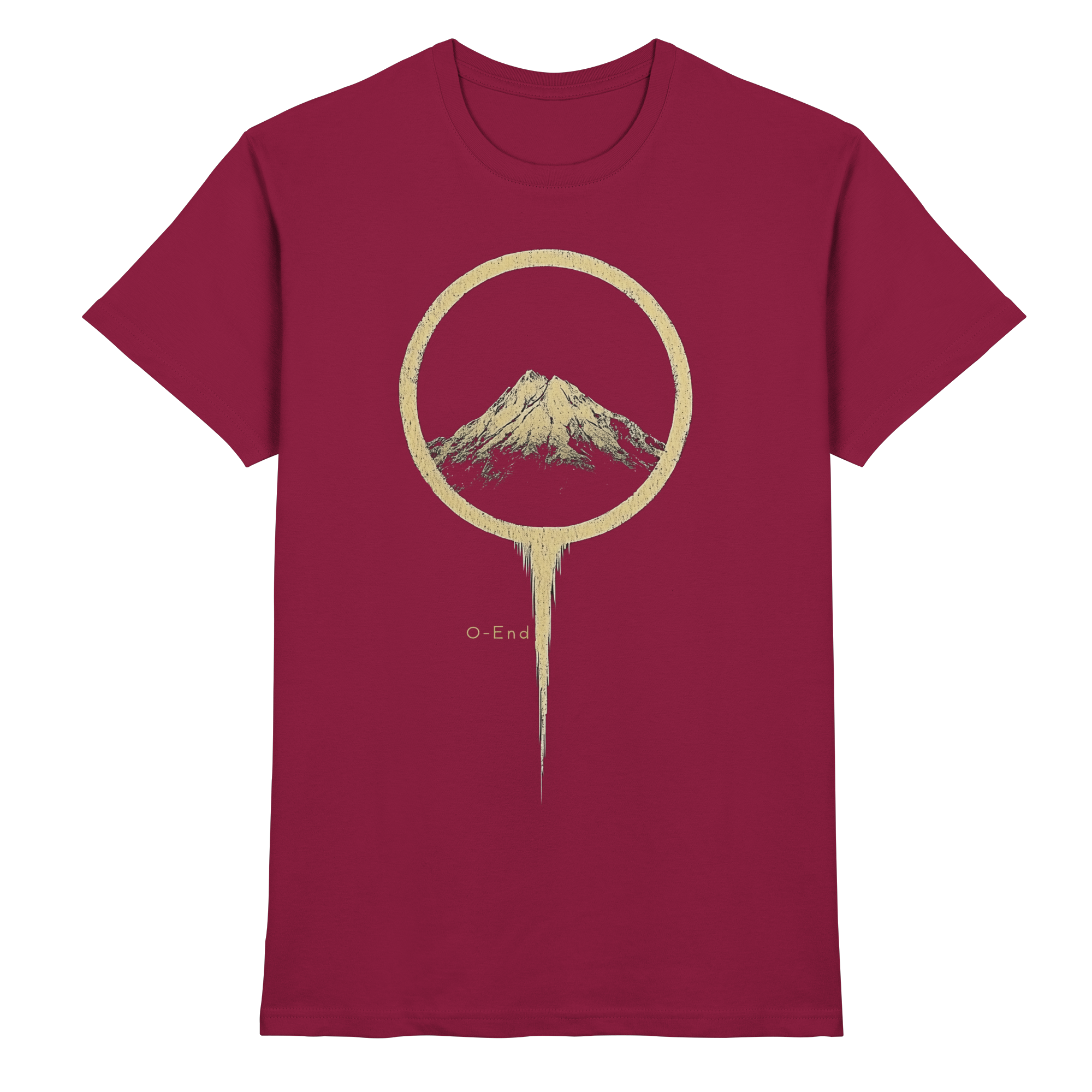 Mountain – Die unerschütterliche Kraft - Heavy Cotton T-Shirt