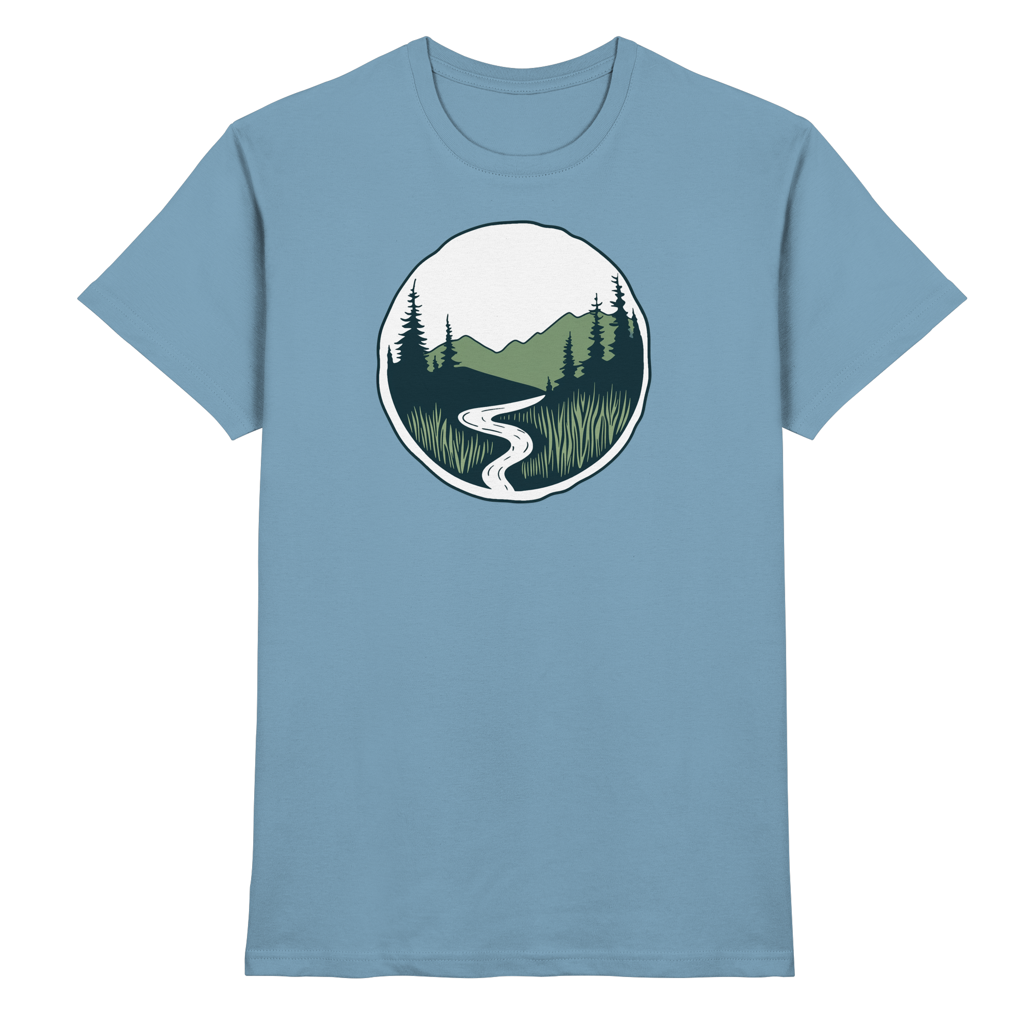 River – Die Kraft der Bewegung - Heavy Cotton T-Shirt