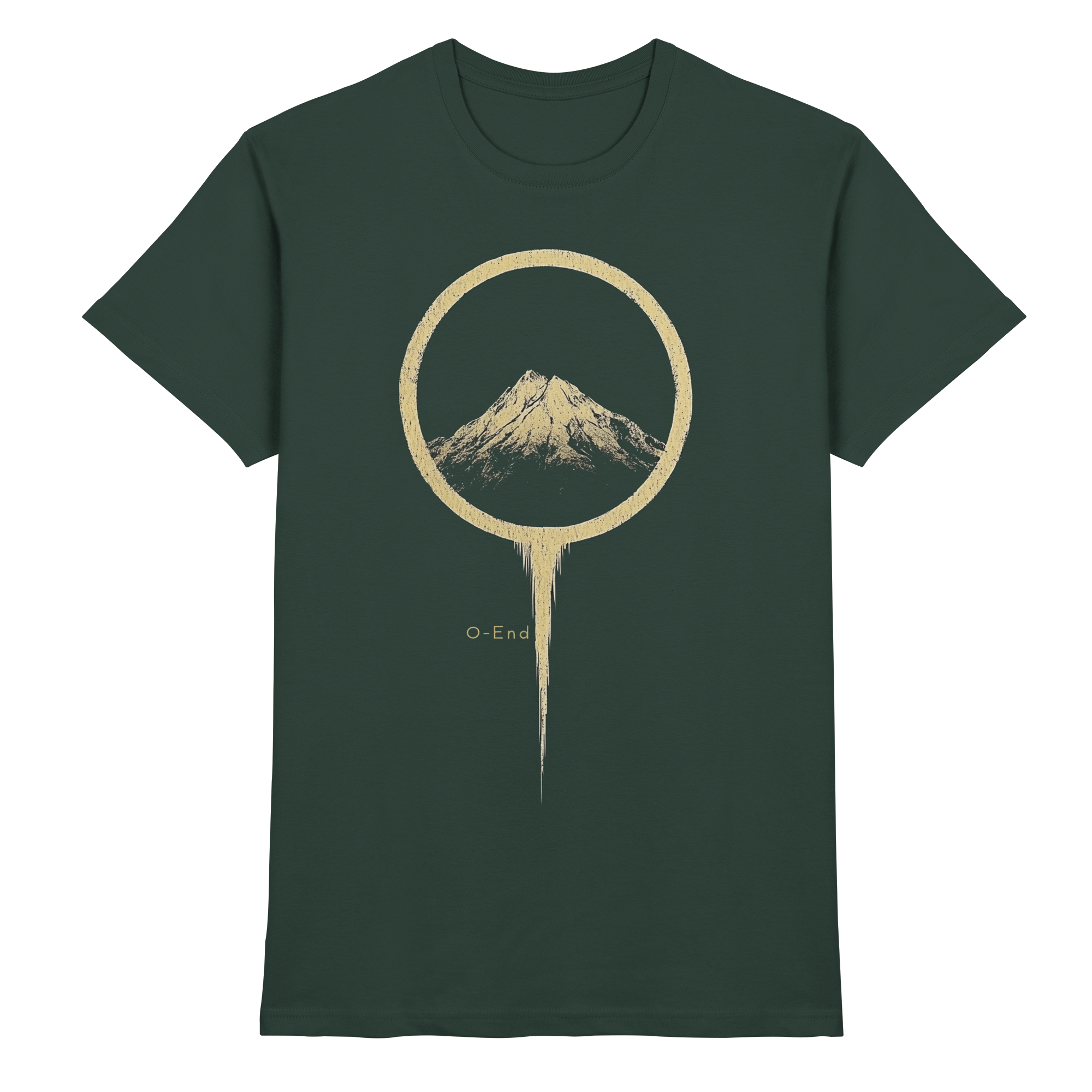 Mountain – Die unerschütterliche Kraft - Heavy Cotton T-Shirt