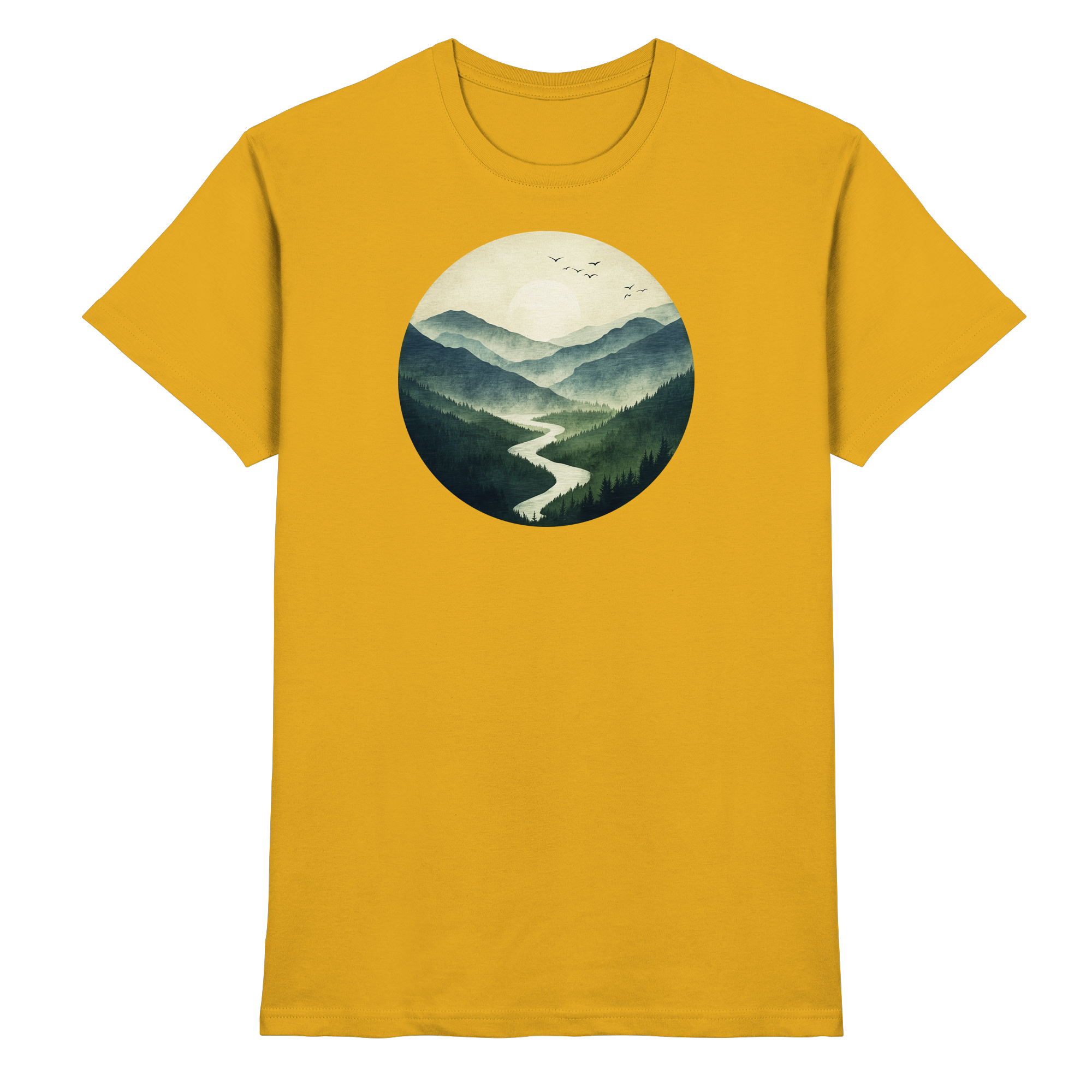 Valley – Die Ruhe zwischen den Höhen - Heavy Cotton T-Shirt