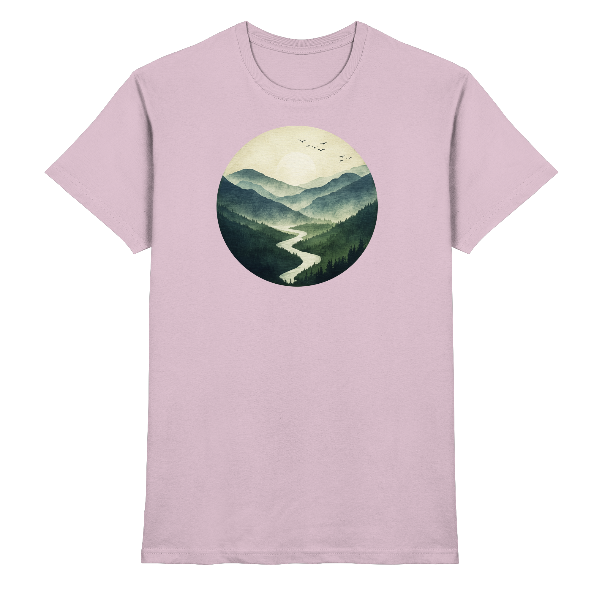 Valley – Die Ruhe zwischen den Höhen - Heavy Cotton T-Shirt