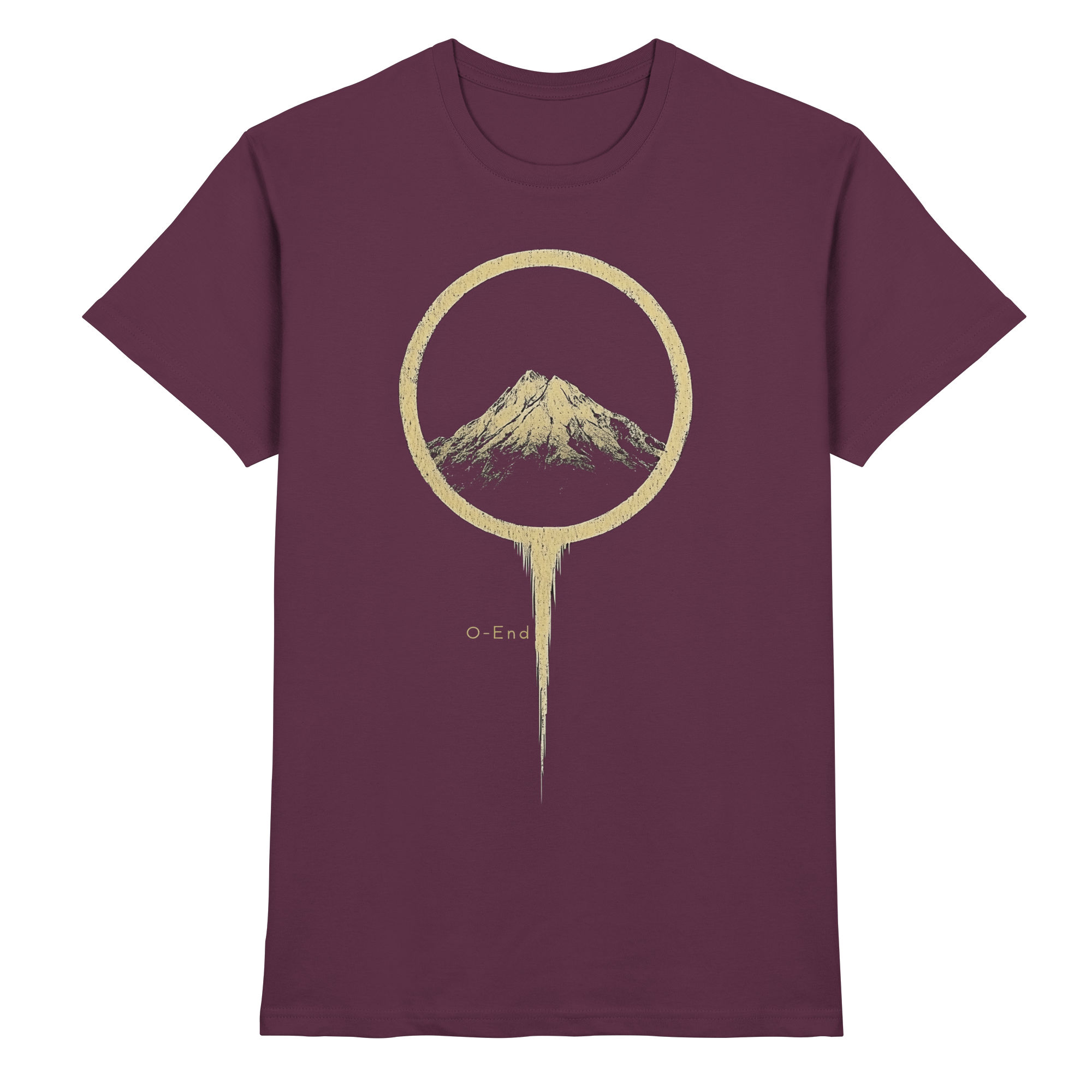 Mountain – Die unerschütterliche Kraft - Heavy Cotton T-Shirt