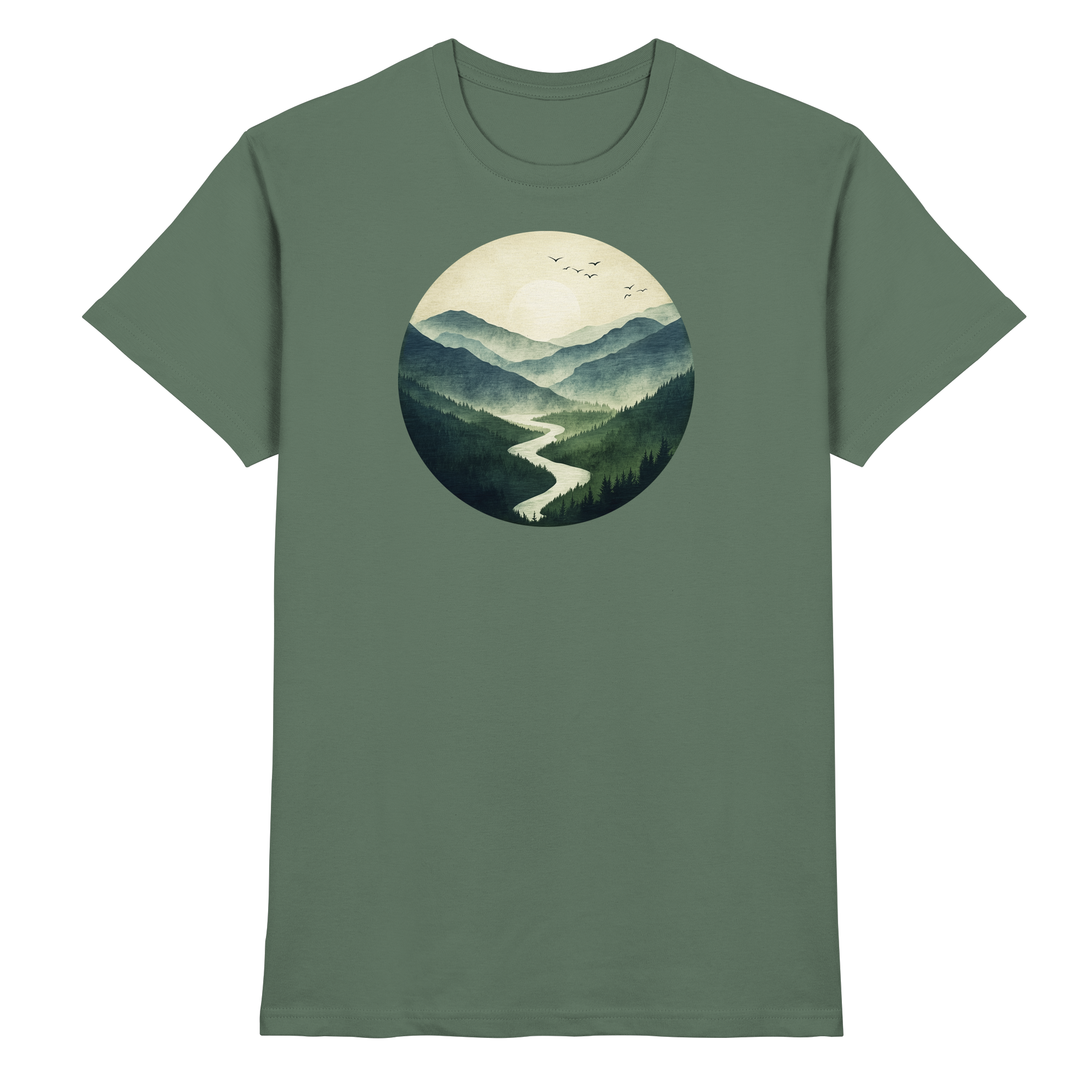 Valley – Die Ruhe zwischen den Höhen - Heavy Cotton T-Shirt