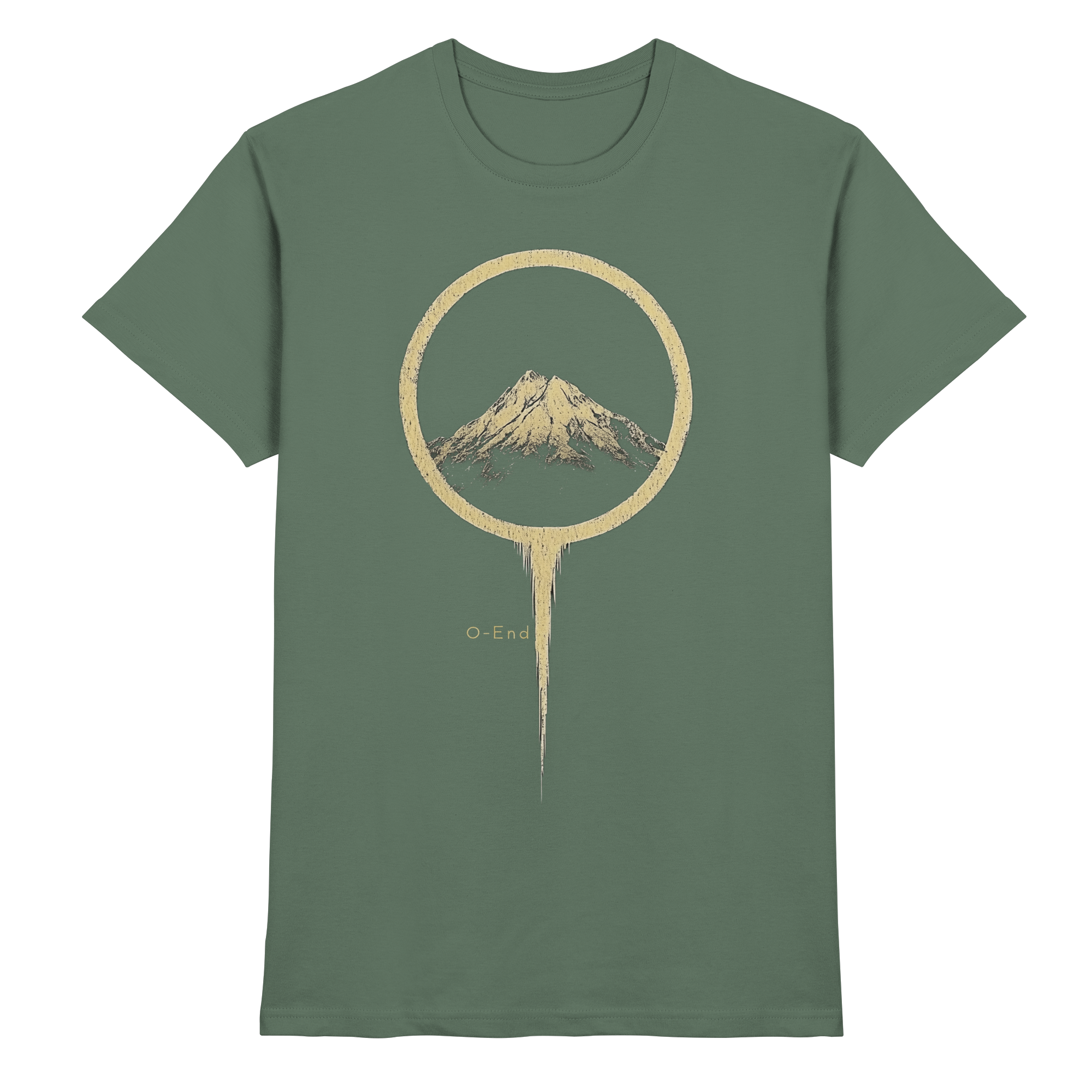 Mountain – Die unerschütterliche Kraft - Heavy Cotton T-Shirt