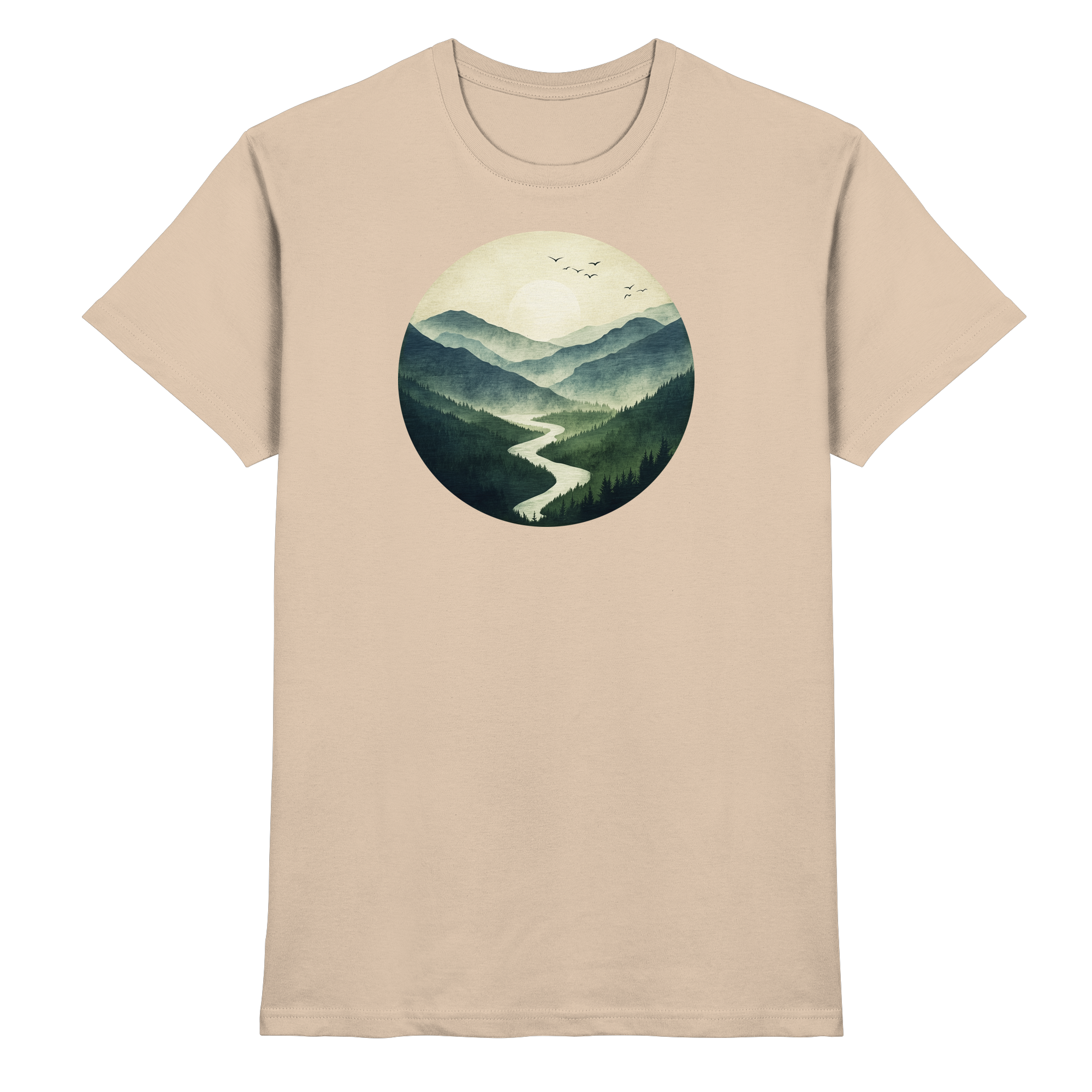 Valley – Die Ruhe zwischen den Höhen - Heavy Cotton T-Shirt