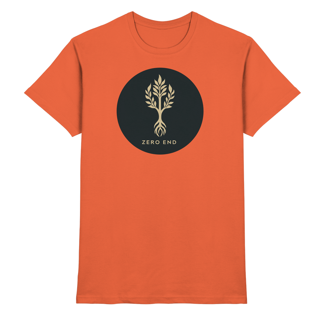 Tree – Die Verbindung zwischen Himmel und Erde - Heavy Cotton T-Shirt