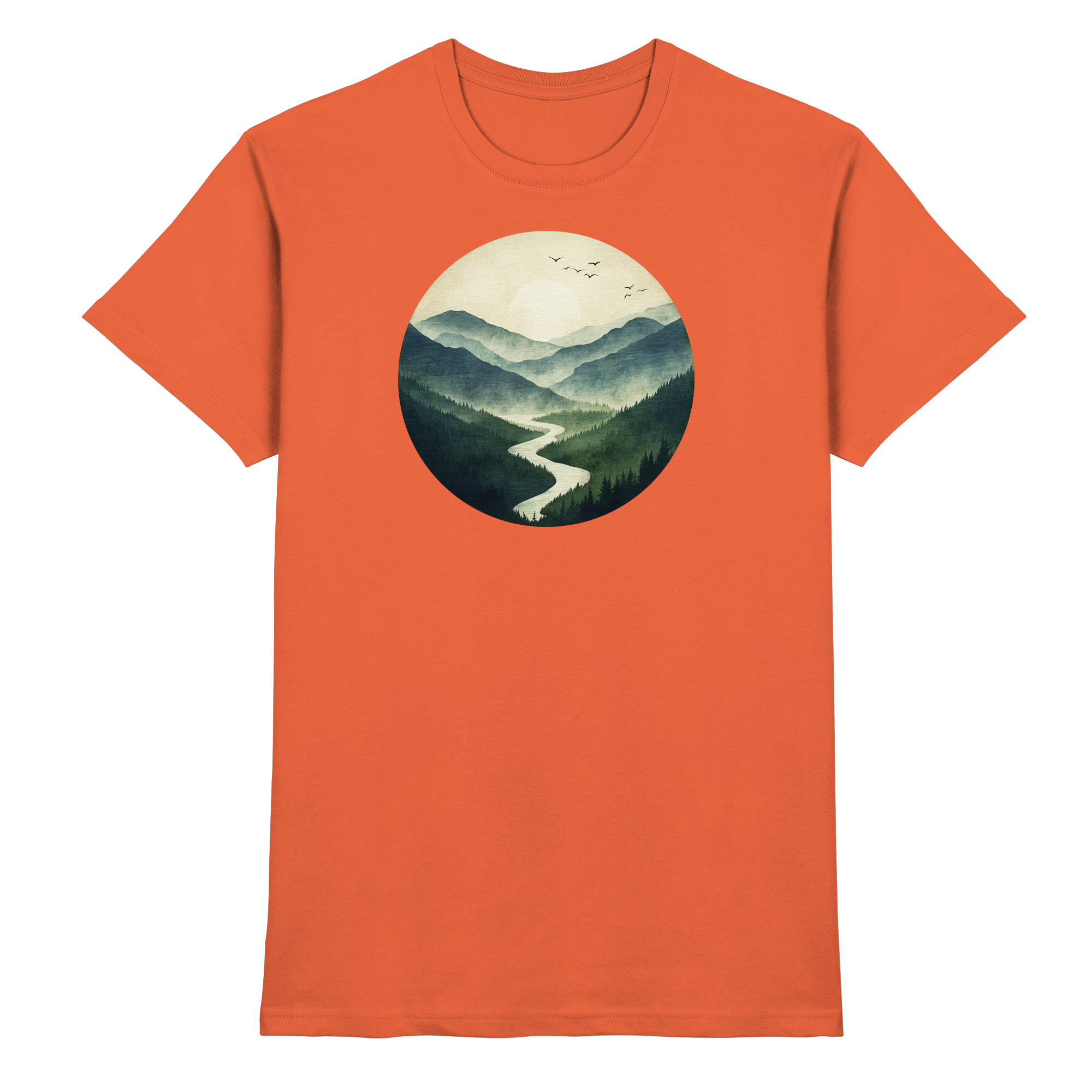 Valley – Die Ruhe zwischen den Höhen - Heavy Cotton T-Shirt