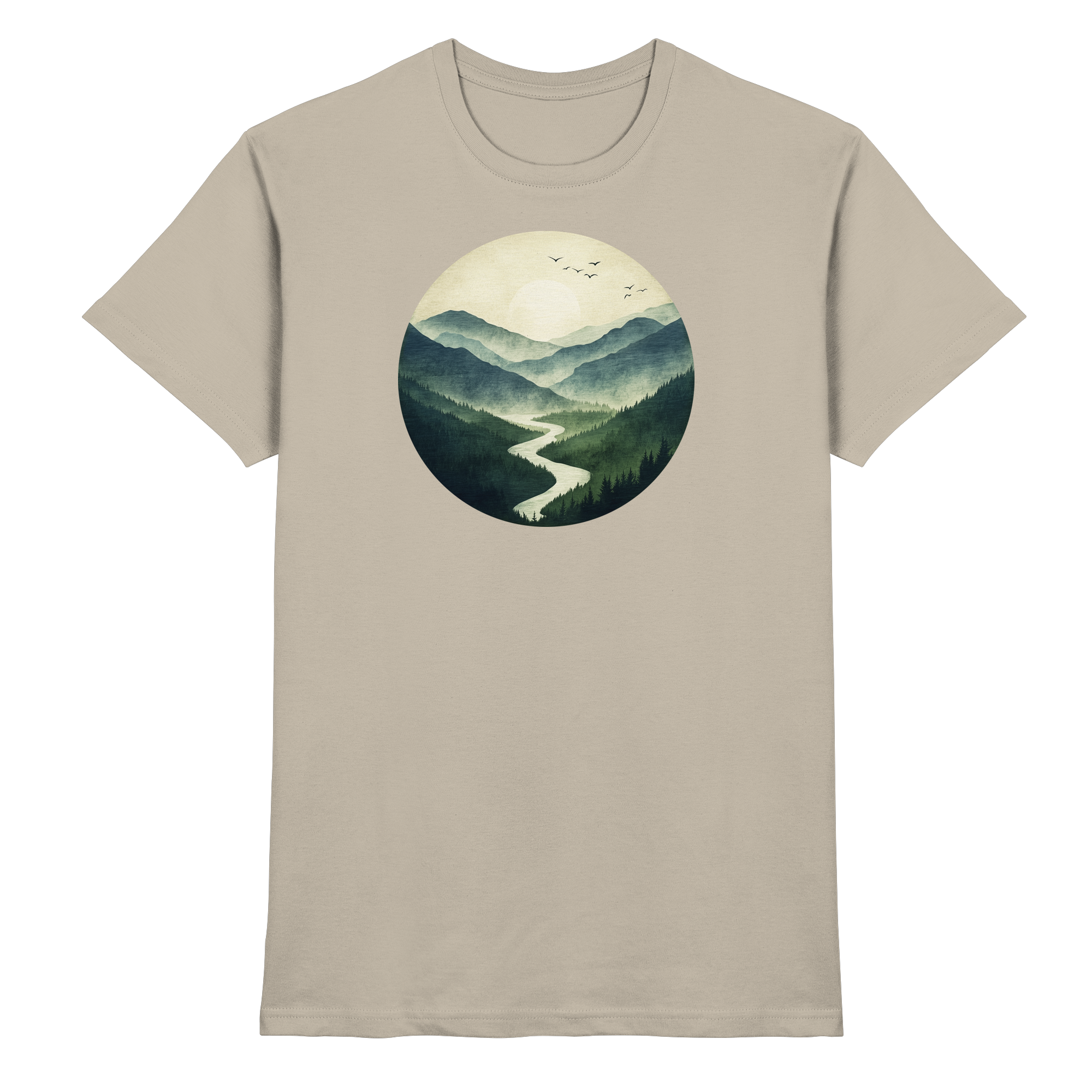 Valley – Die Ruhe zwischen den Höhen - Heavy Cotton T-Shirt