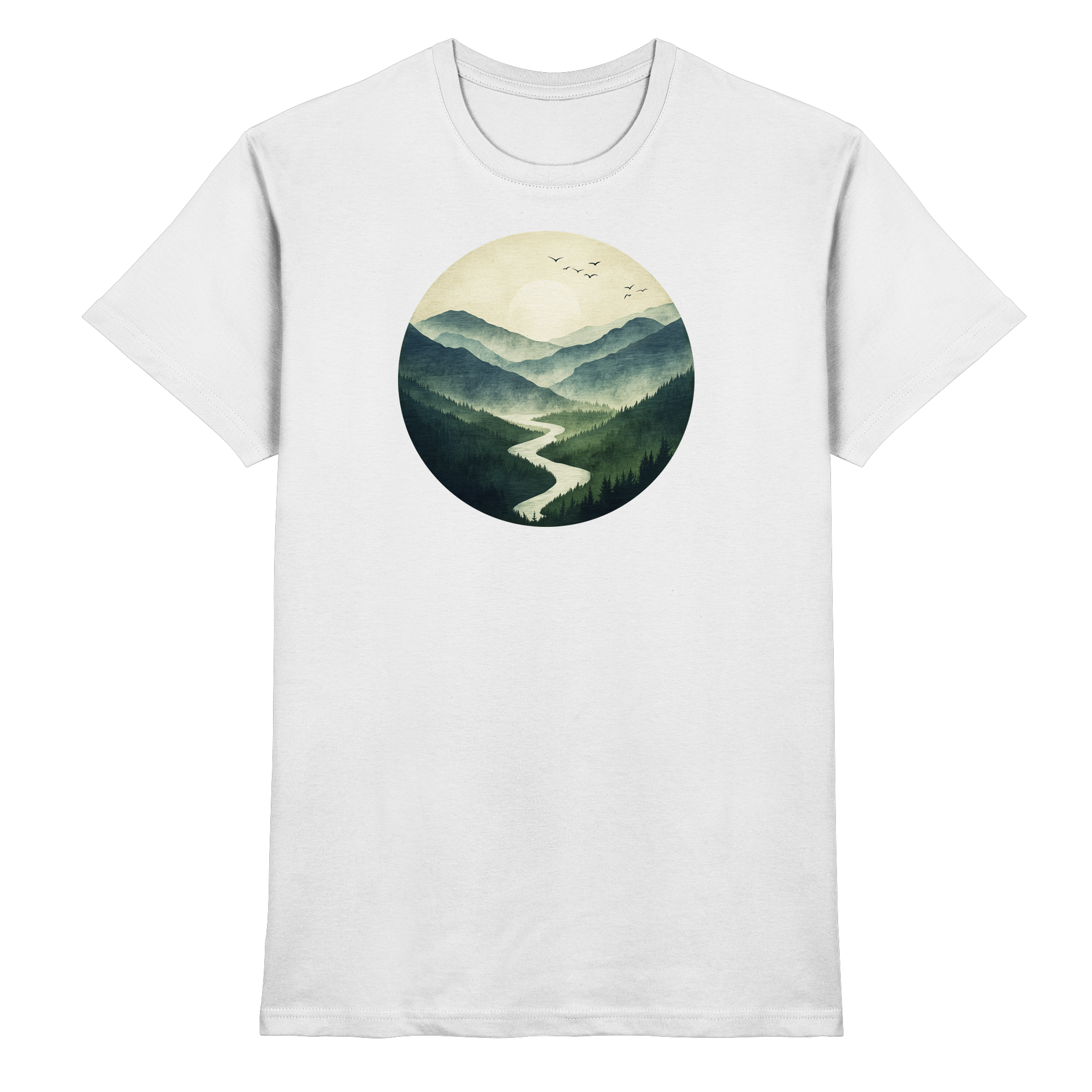 Valley – Die Ruhe zwischen den Höhen - Heavy Cotton T-Shirt