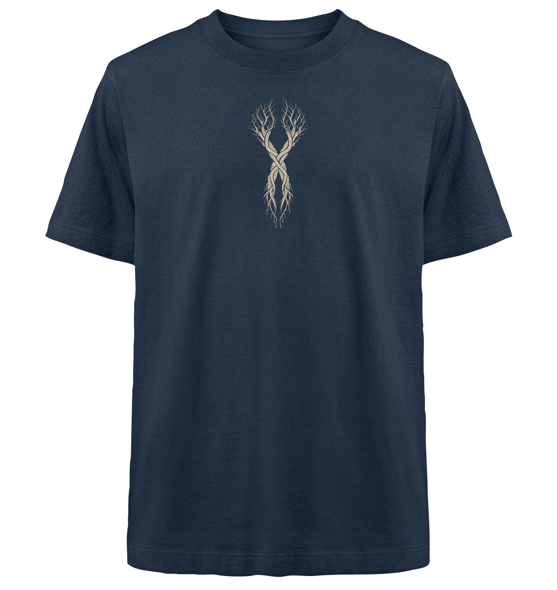 Gebo  – Das Zeichen der Verbindung - Heavy Oversized Organic Shirt