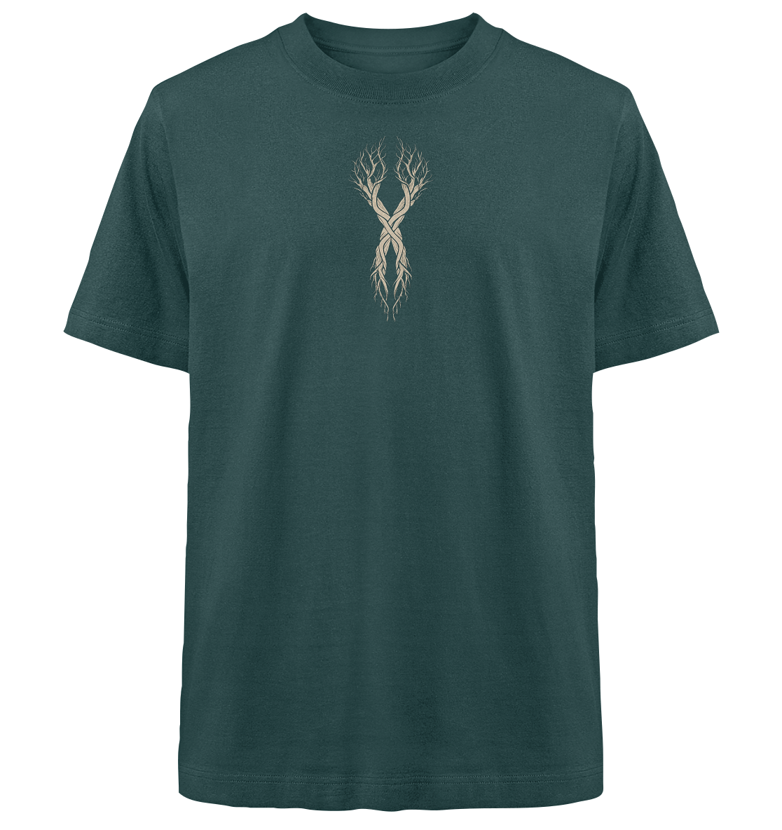 Gebo  – Das Zeichen der Verbindung - Heavy Oversized Organic Shirt