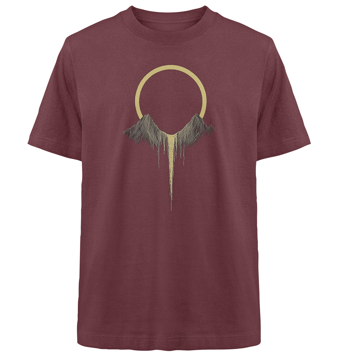 Mountains – Der Ruf der Höhen - Heavy Oversized Organic Shirt