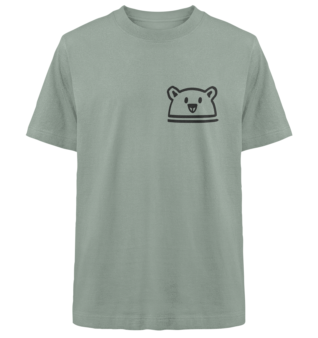 Der Bär - Heavy Oversized Organic Shirt