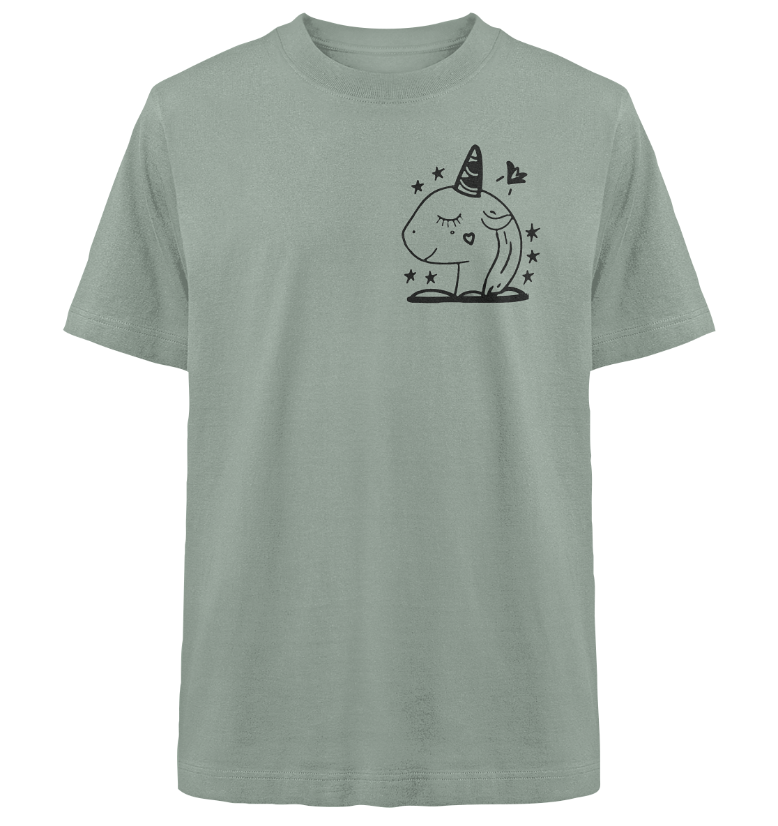 Das Einhorn - Heavy Oversized Organic Shirt