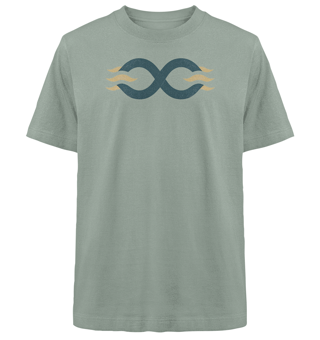 Infinite – Der ewige Kreislauf - Heavy Oversized Organic Shirt
