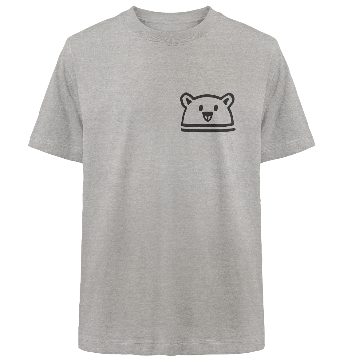 Der Bär - Heavy Oversized Organic Shirt