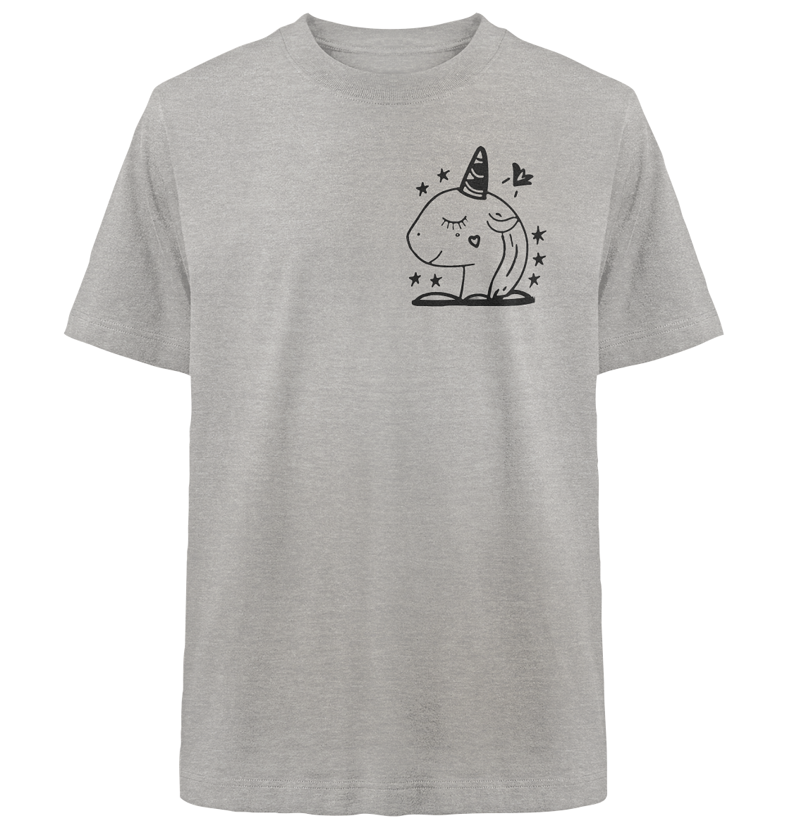 Das Einhorn - Heavy Oversized Organic Shirt