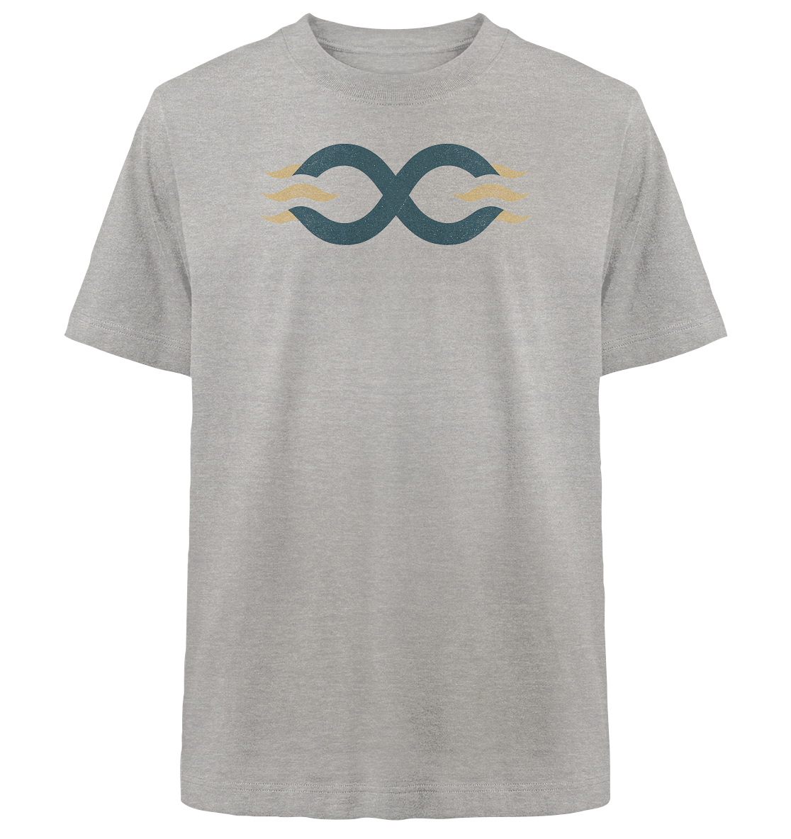 Infinite – Der ewige Kreislauf - Heavy Oversized Organic Shirt