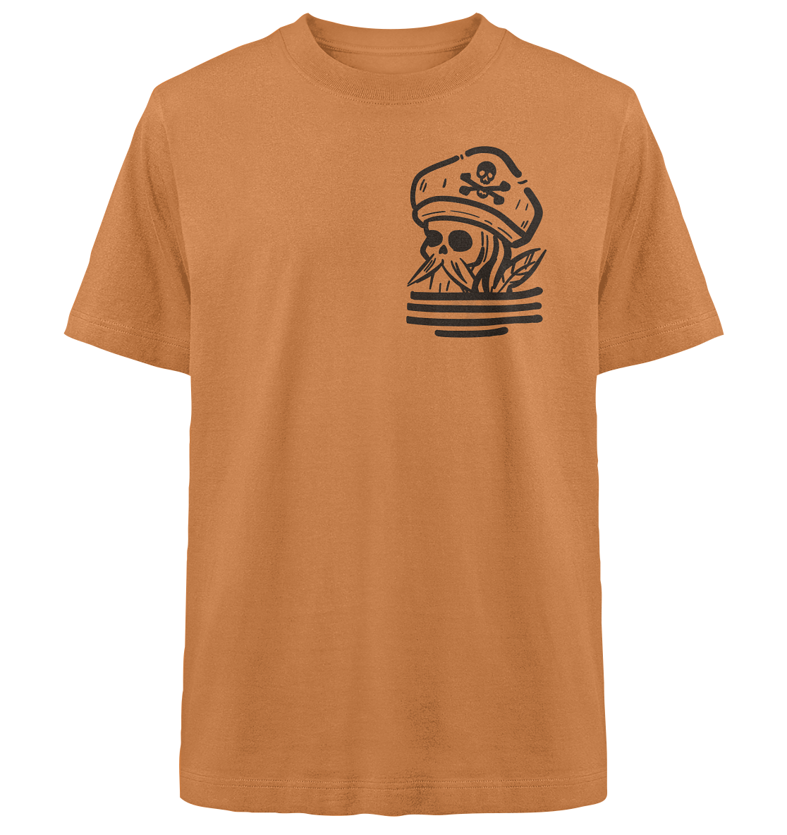Der Piratenkapitän - Heavy Oversized Organic Shirt