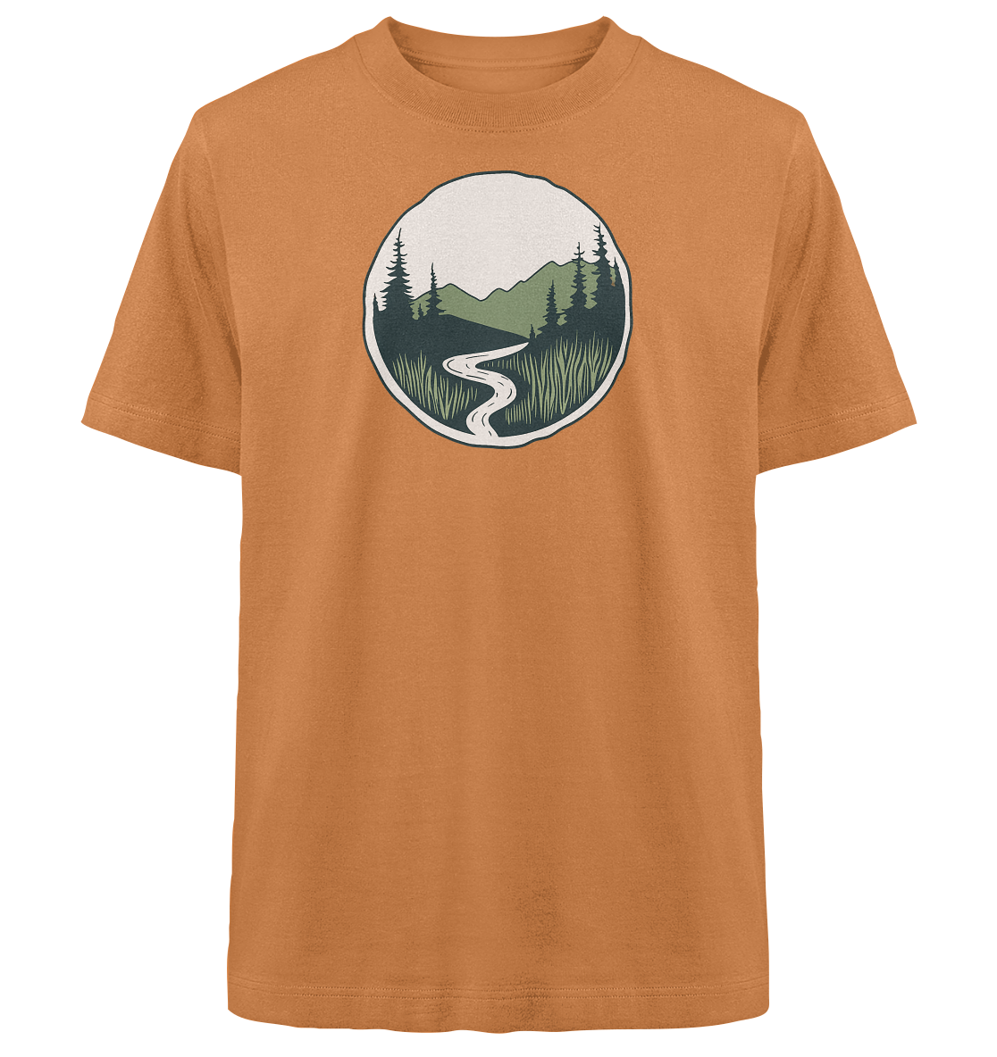 River – Die Kraft der Bewegung - Heavy Oversized Organic Shirt