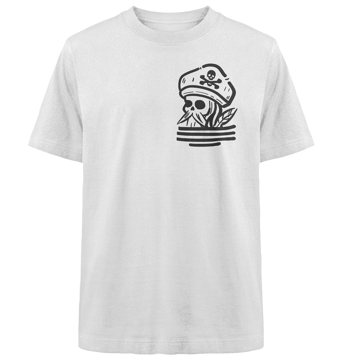 Der Piratenkapitän - Heavy Oversized Organic Shirt