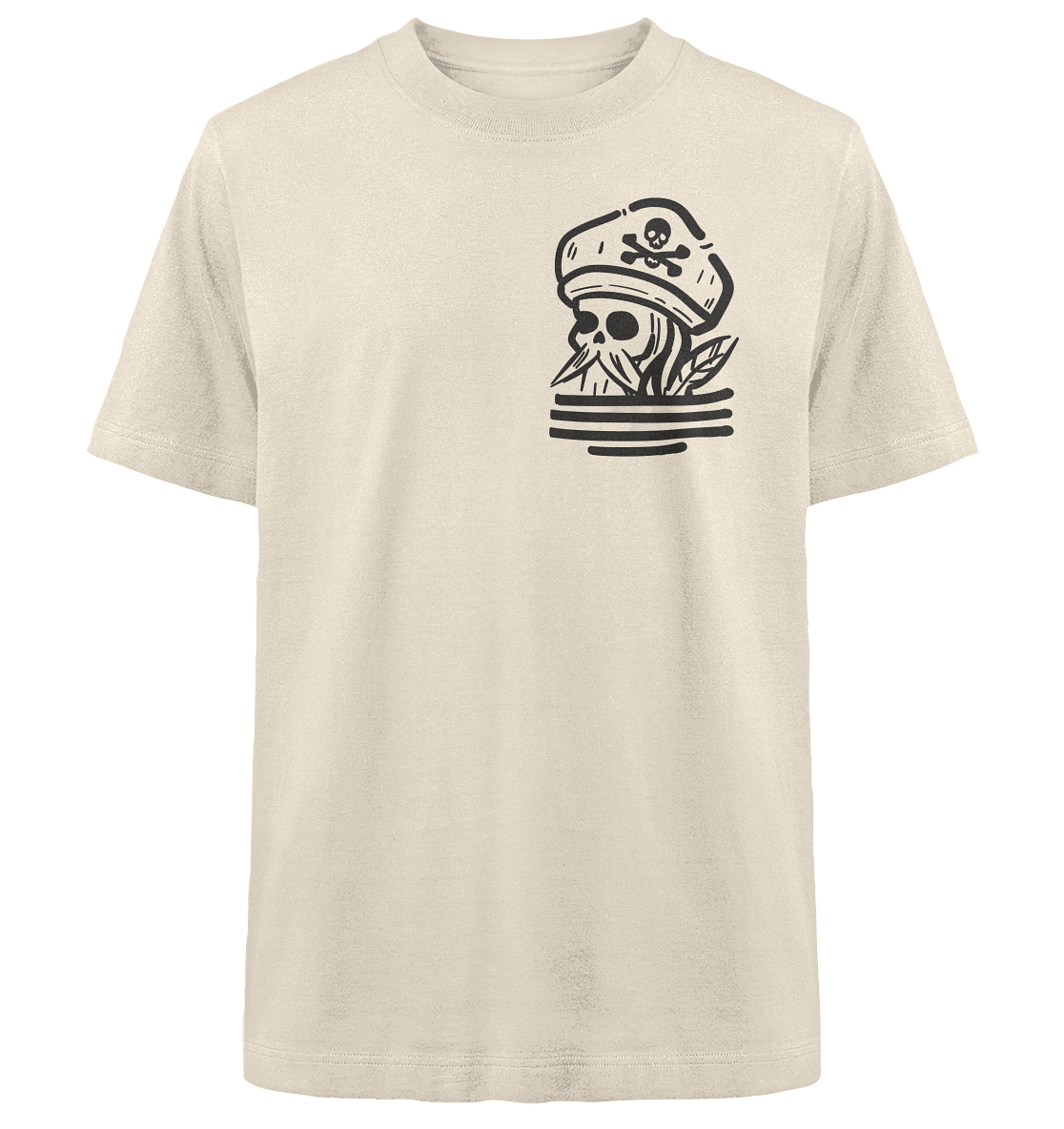 Der Piratenkapitän - Heavy Oversized Organic Shirt
