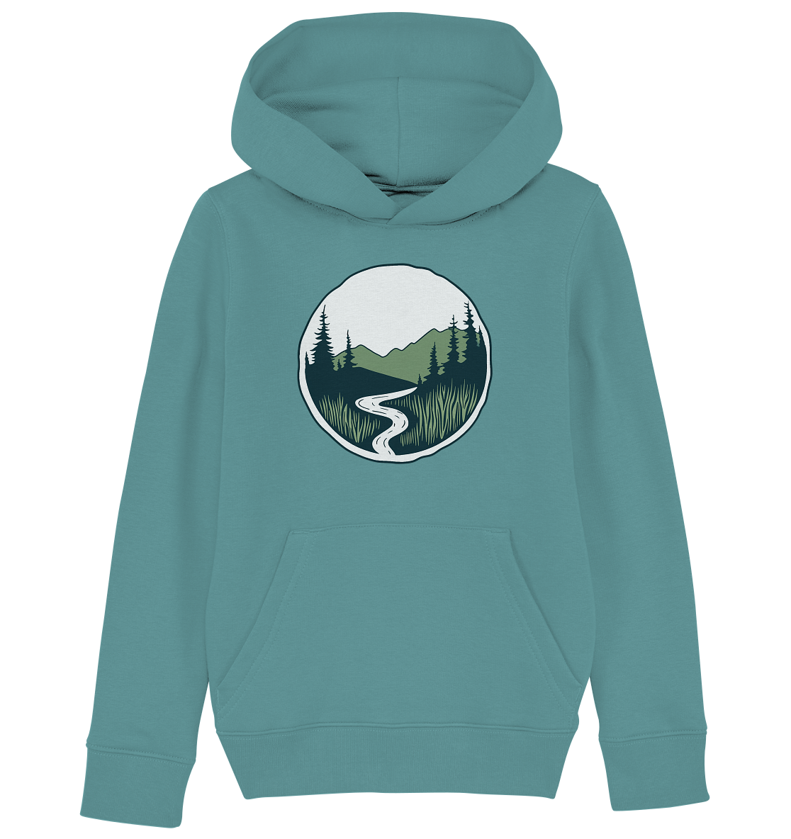 River – Die Kraft der Bewegung - Kids Organic Hoodie