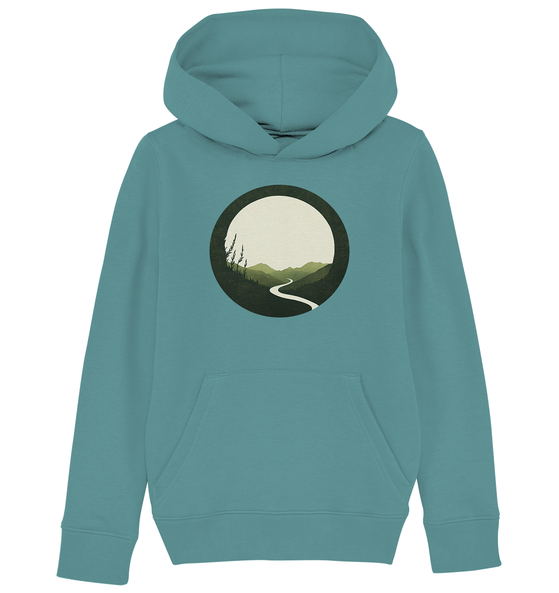 River of Life – Der Fluss des Seins - Kids Organic Hoodie