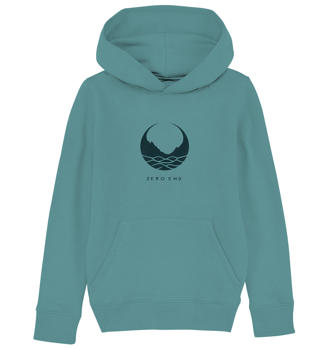 Moon & Stars – Licht in der Dunkelheit - Kids Organic Hoodie