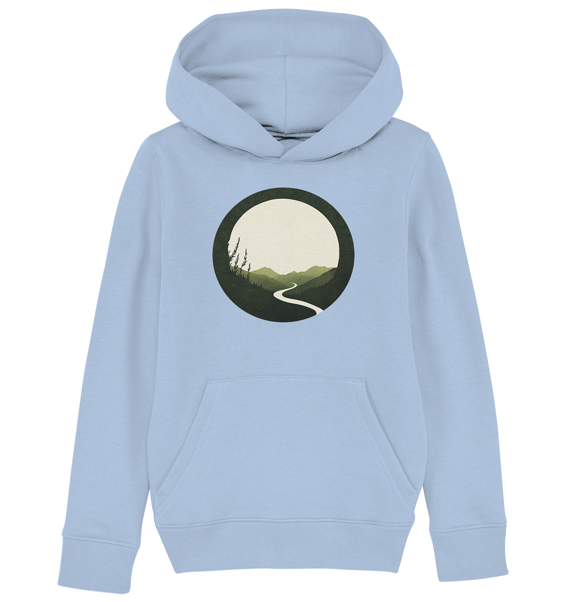 River of Life – Der Fluss des Seins - Kids Organic Hoodie