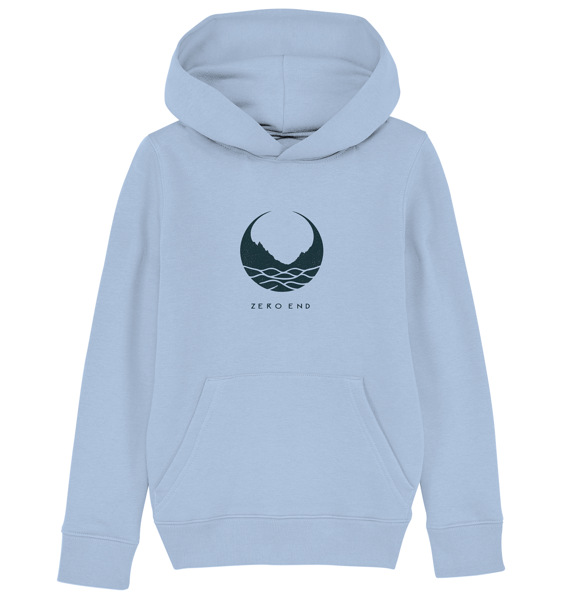 Moon & Stars – Licht in der Dunkelheit - Kids Organic Hoodie