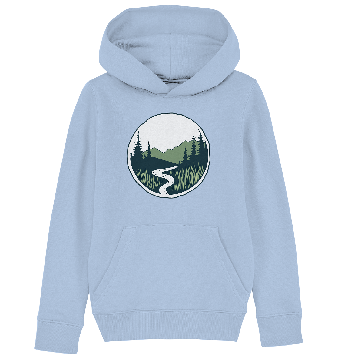 River – Die Kraft der Bewegung - Kids Organic Hoodie