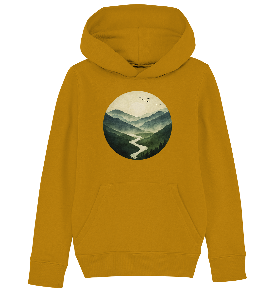 Valley – Die Ruhe zwischen den Höhen - Kids Organic Hoodie