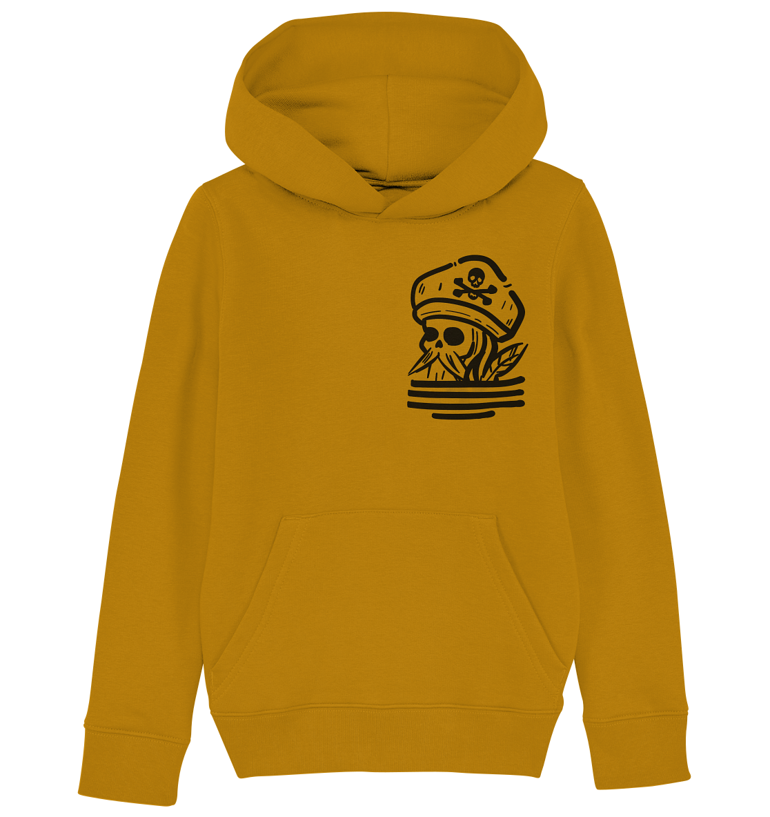 Der Piratenkapitän - Kids Organic Hoodie