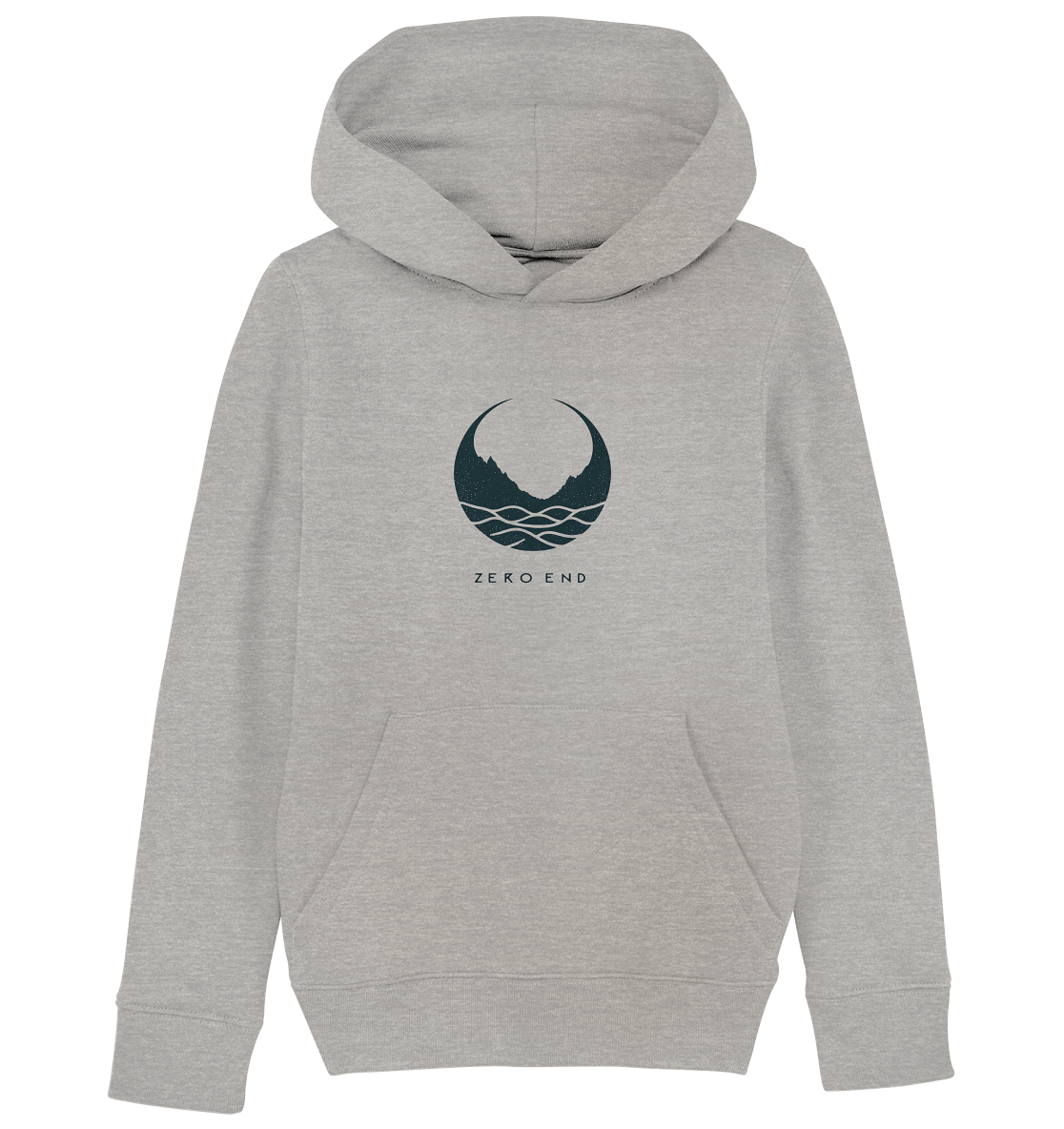 Moon & Stars – Licht in der Dunkelheit - Kids Organic Hoodie
