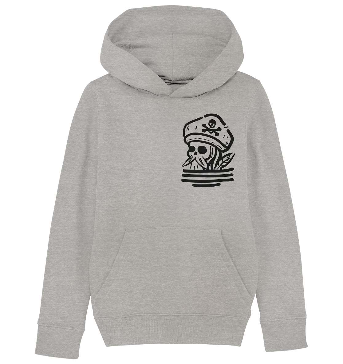 Der Piratenkapitän - Kids Organic Hoodie