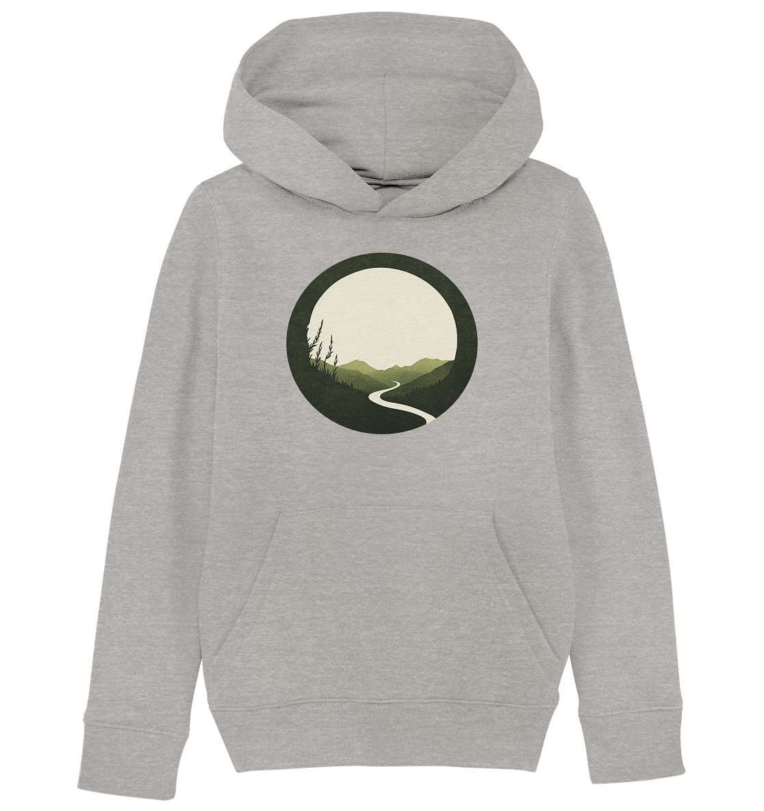 River of Life – Der Fluss des Seins - Kids Organic Hoodie