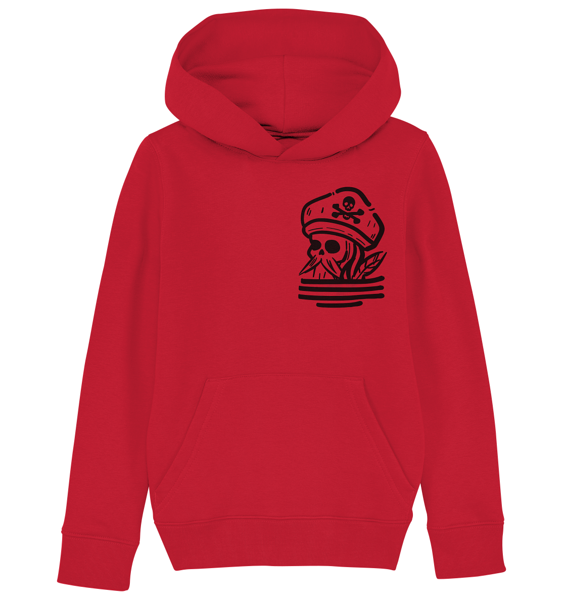 Der Piratenkapitän - Kids Organic Hoodie