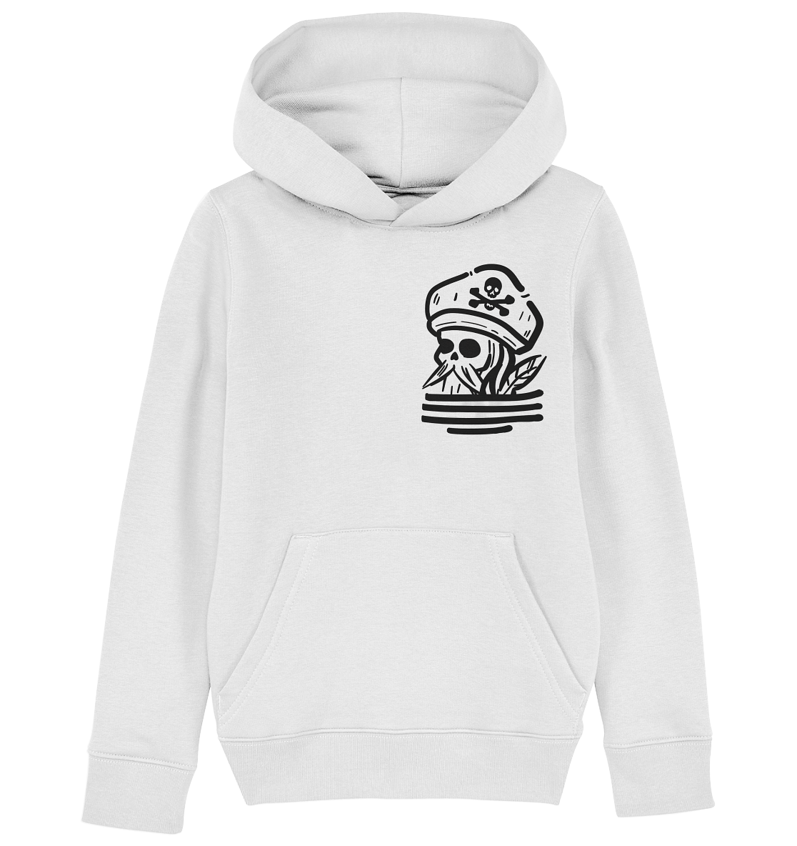 Der Piratenkapitän - Kids Organic Hoodie