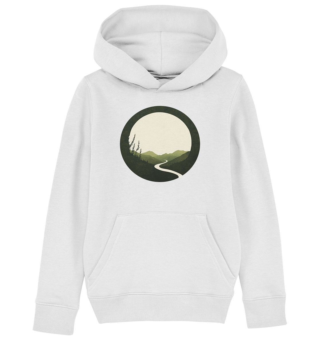 River of Life – Der Fluss des Seins - Kids Organic Hoodie