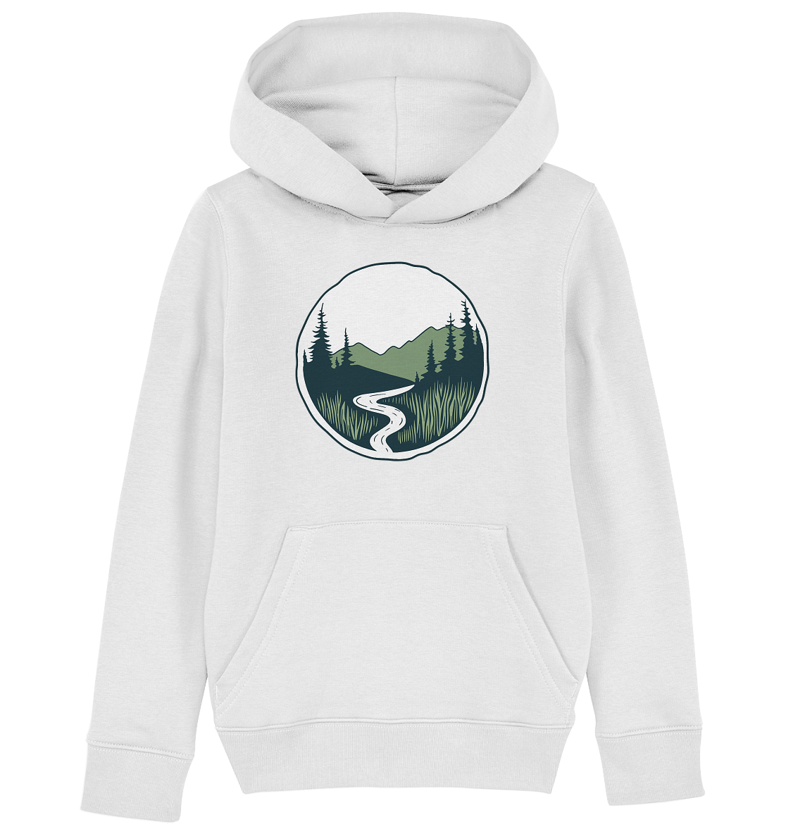 River – Die Kraft der Bewegung - Kids Organic Hoodie