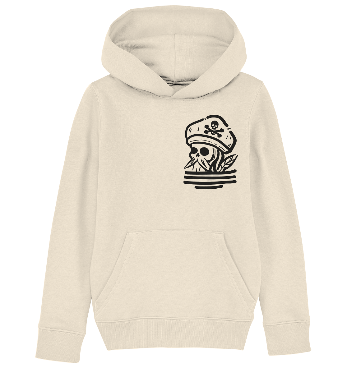 Der Piratenkapitän - Kids Organic Hoodie