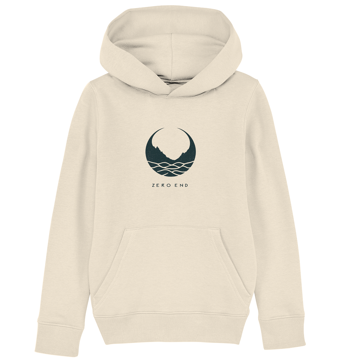 Moon & Stars – Licht in der Dunkelheit - Kids Organic Hoodie