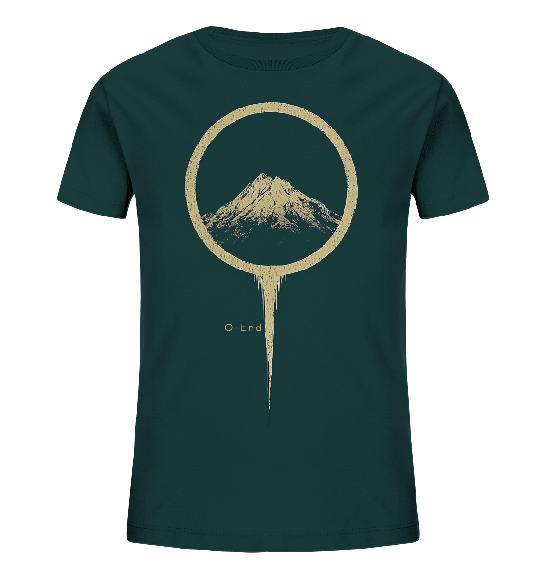 Mountain – Die unerschütterliche Kraft - Kids Organic Shirt