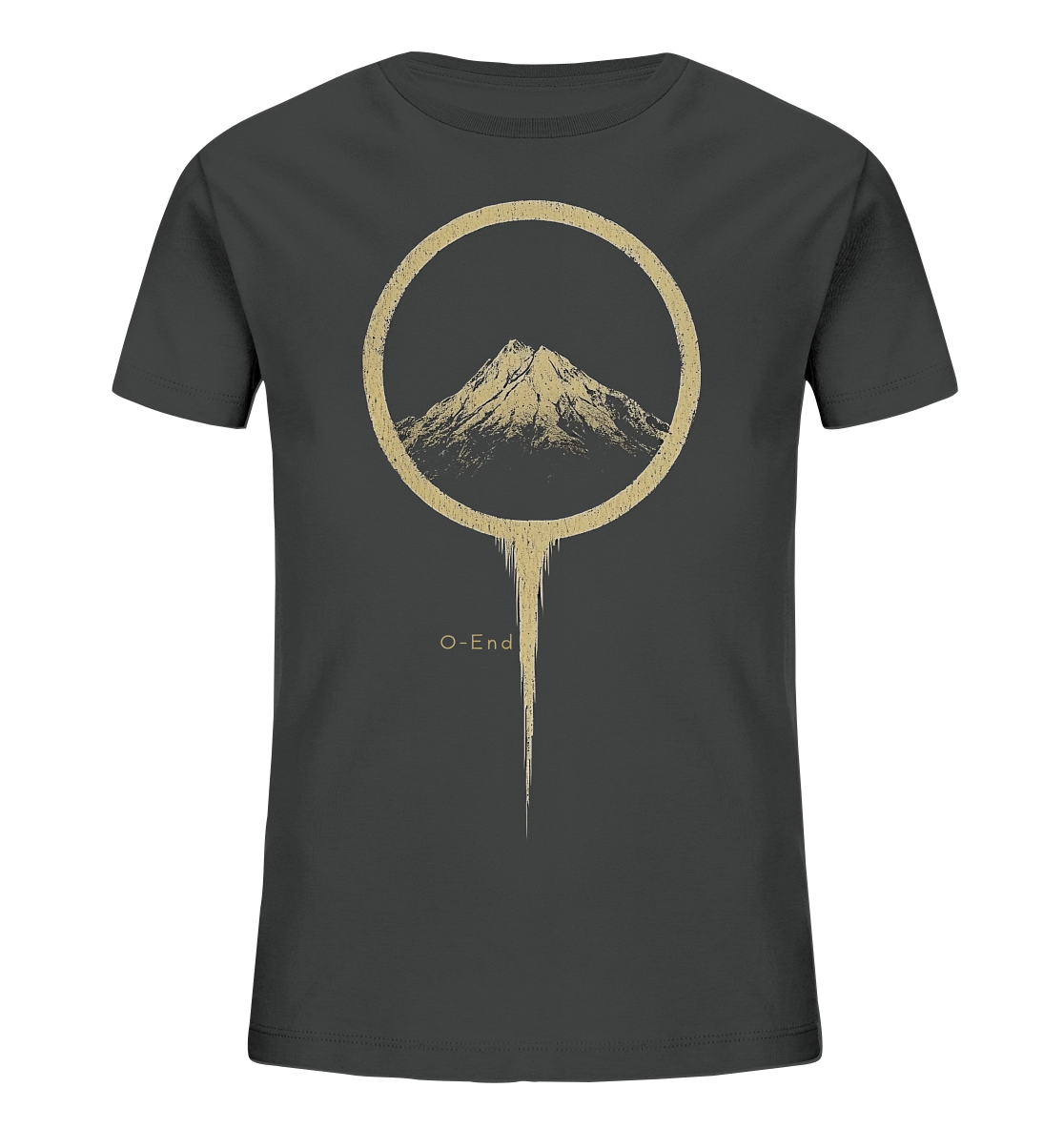Mountain – Die unerschütterliche Kraft - Kids Organic Shirt