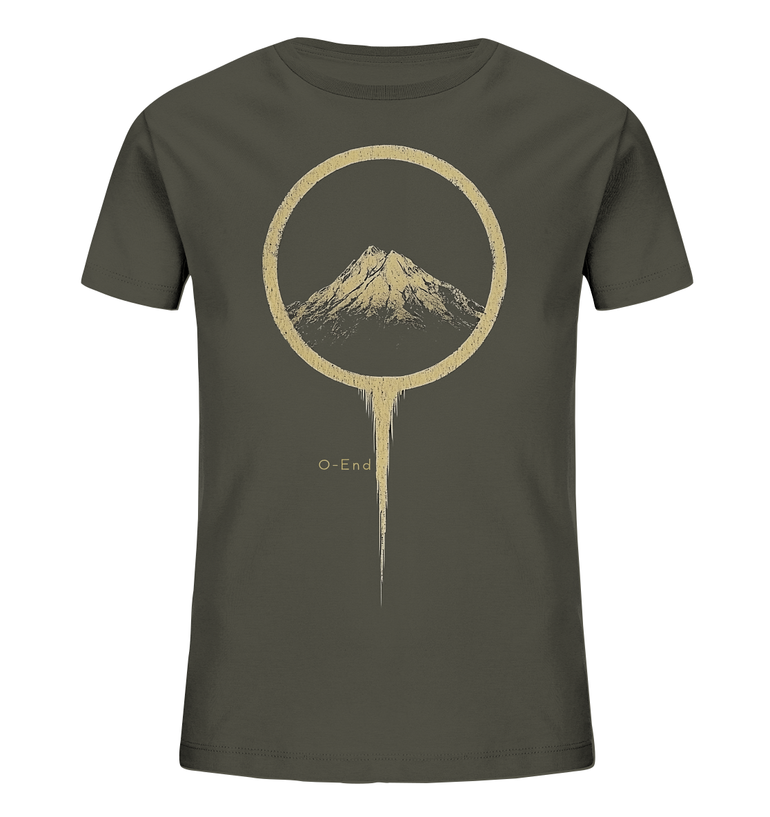 Mountain – Die unerschütterliche Kraft - Kids Organic Shirt