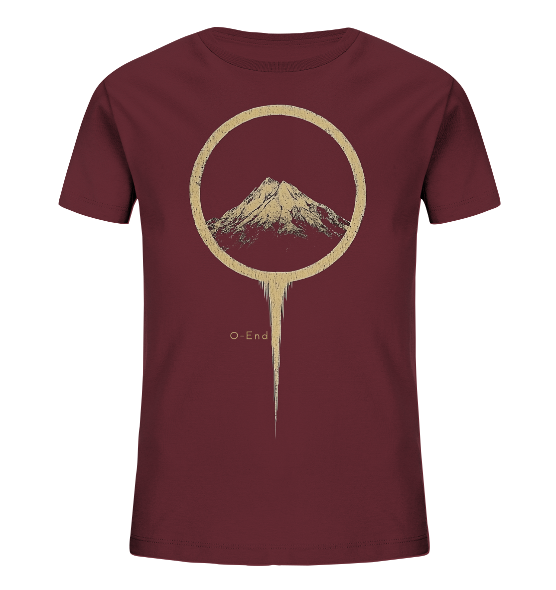 Mountain – Die unerschütterliche Kraft - Kids Organic Shirt