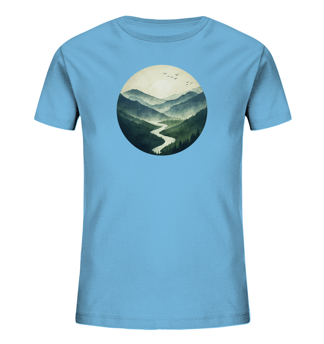 Valley – Die Ruhe zwischen den Höhen - Kids Organic Shirt