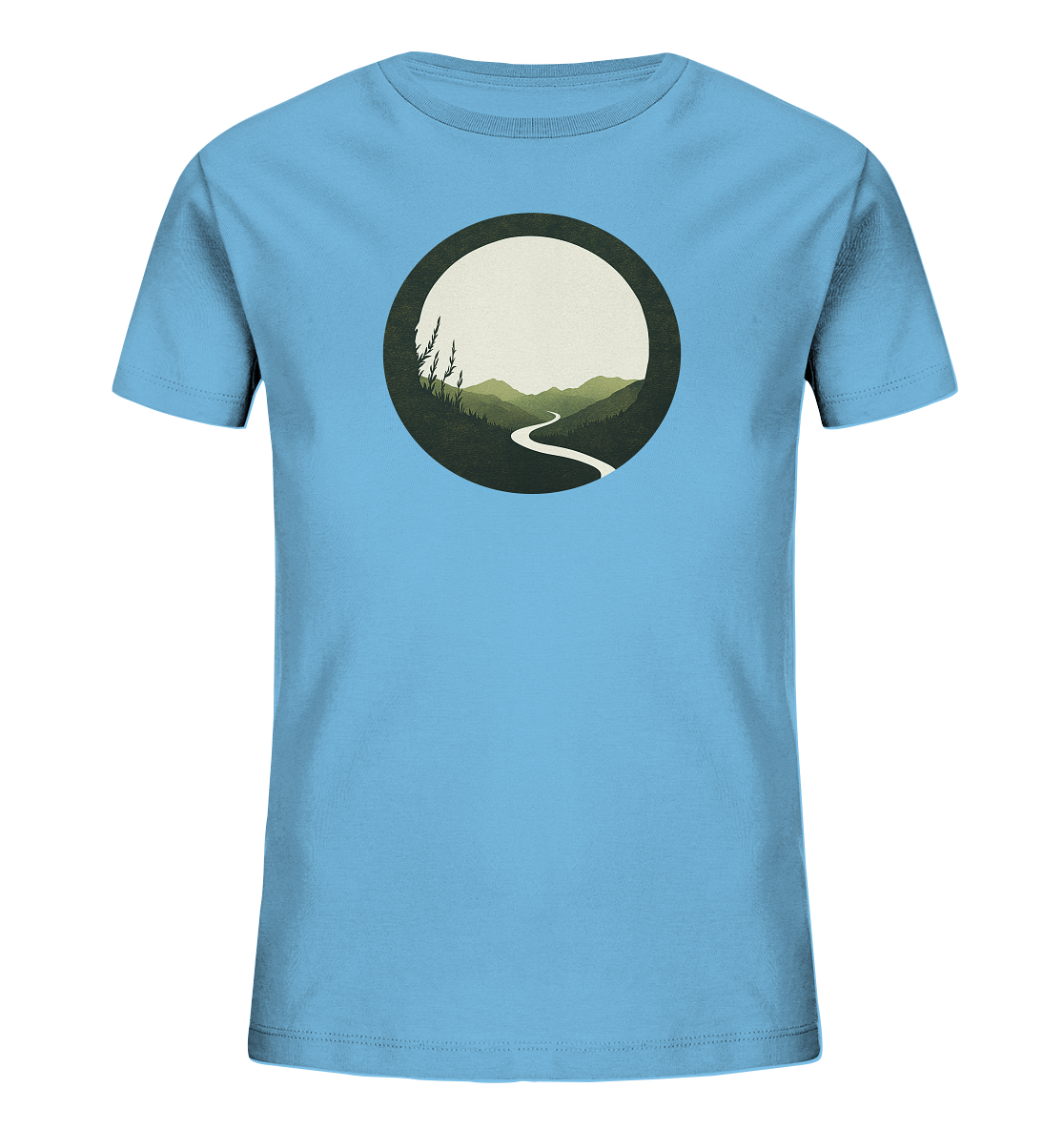 River of Life – Der Fluss des Seins - Kids Organic Shirt