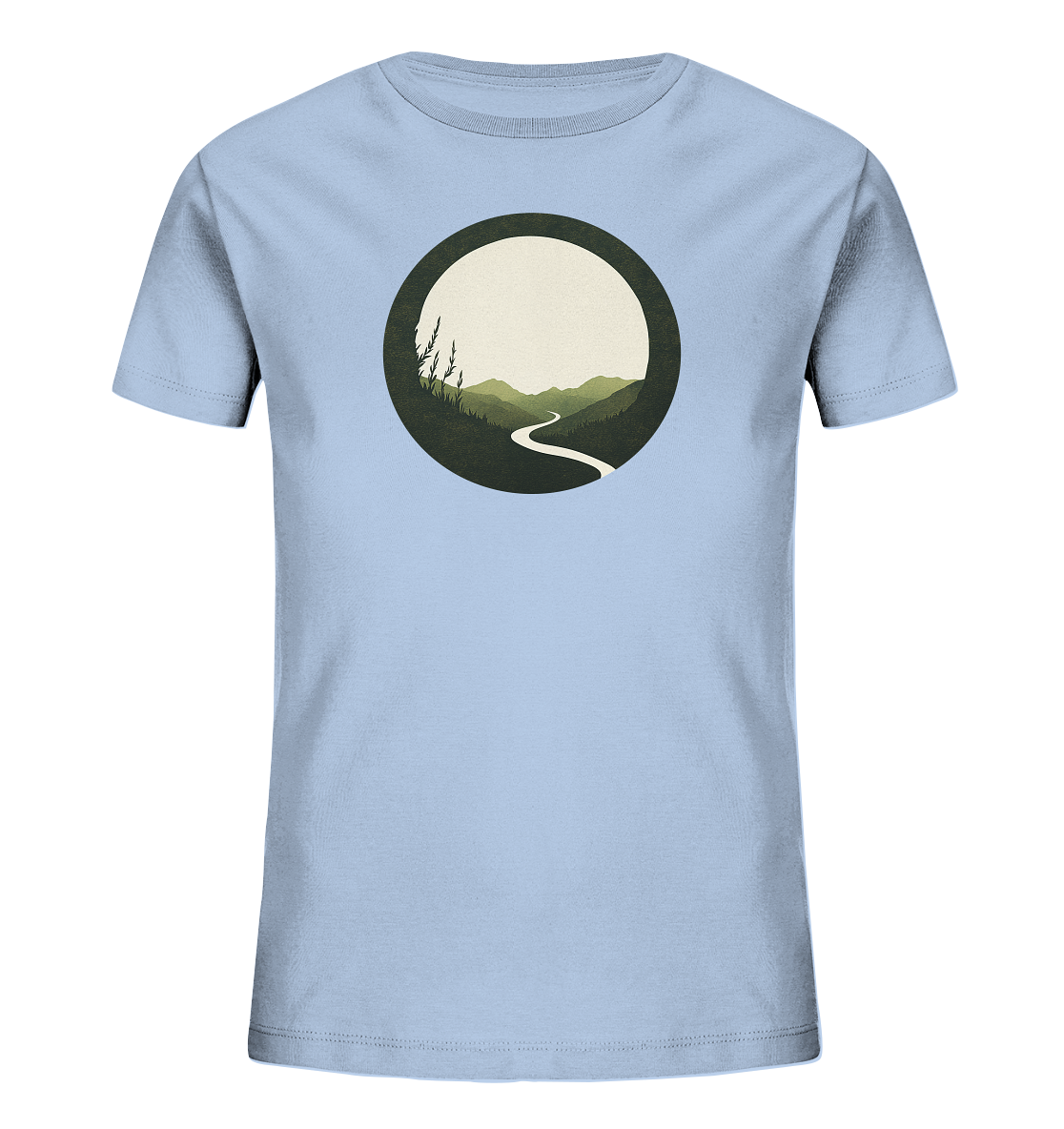 River of Life – Der Fluss des Seins - Kids Organic Shirt